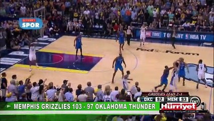 Memphis Grizzlies 103 - 97 Oklahoma City Thunder