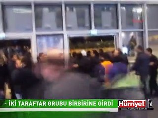 FENERBAHÇE TARAFTARLARI ARASINDA OLAY ÇIKTI