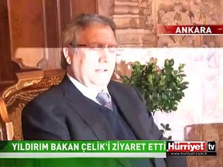 AZİZ YILDIRIM VE YÖNETİCİLER BAKANI ZİYARET ETTİ