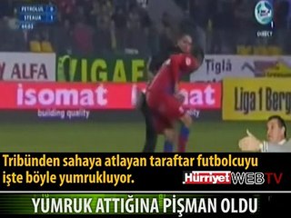 FUTBOLCUYA YUMRUK ATAN TARAFTARIN FECİ SONU
