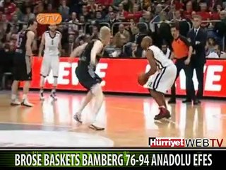 BROSE BASKETS BAMBERG 76-94 ANADOLU EFES