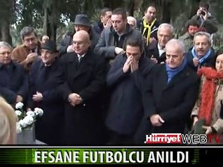 EFSANE FUTBOLCU LEFTER ÖLÜMÜNÜN 1. YIL DÖNÜMÜNDE ANILDI
