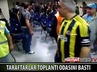 TARAFTARLAR TOPLANTI ODASI BÖYLE BASTI