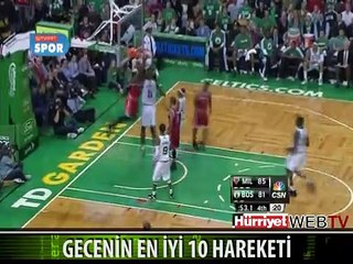 NBA'DE GECENİN EN GÜZEL 10 HAREKETİ