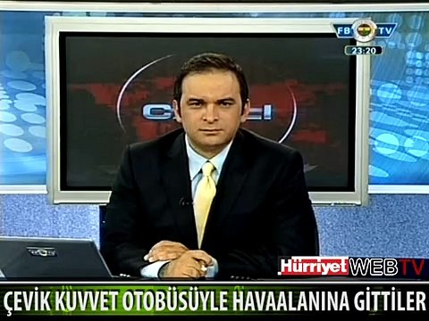 FENERBAHÇE HAVAALANINA ÇEVİK KUVVET OTOBÜSÜYLE GİTTİ