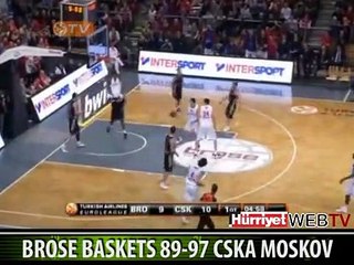 ALMANYA'DA GÜLEN CSKA MOSKOVA OLDU