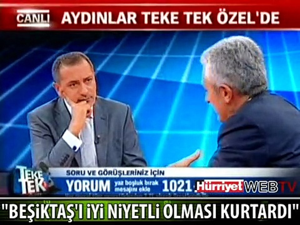 AYDINLAR: BEŞİKTAŞ'I İYİ NİYETLİ OLMASI KURTARDI