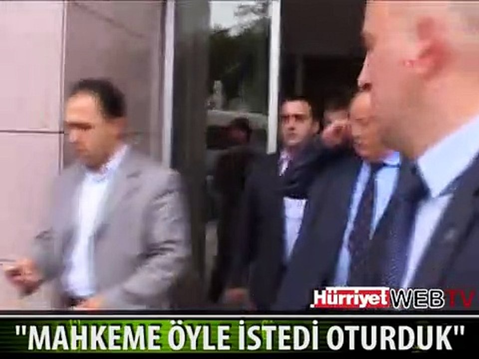 SADRİ ŞENER "MAHKEME ÖYLE İSTEDİ OTURDUK"