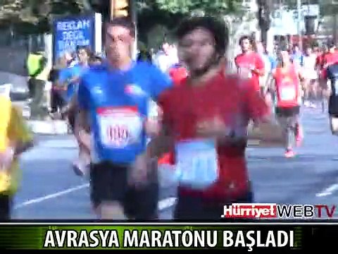 İSTANBUL AVRASYA MARATONU BAŞLADI