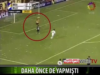 BU KALECİ DAHA ÖNCE DE BU HAREKETİ YAPMIŞTI