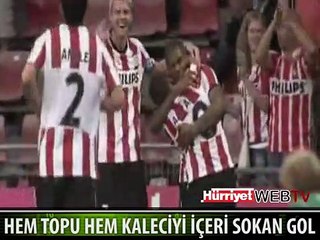 HEM TOPU HEM KALECİYİ İÇERİ SOKTU