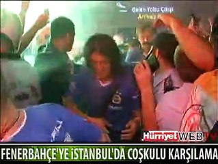 FENERBAHÇE ŞAMPİYON GİBİ KARŞILANDI