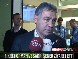 SEBA'YI FİKRET ORMAN VE SADRİ ŞENER ZİYARET ETTİ