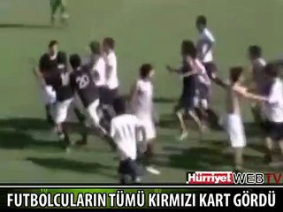 BU NASIL MAÇ? 36 KIRMIZI KART