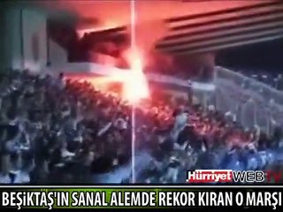 İŞTE BEŞİKTAŞ'IN TIK REKORU KIRAN MARŞI
