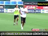 İŞTE FERRARİ'NİN ANTRENMAN GÖRÜNTÜLERİ