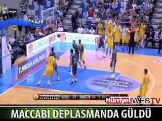 MACCABI DEPLASMANDA GÜLDÜ