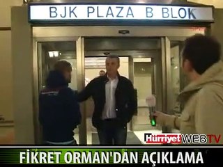 BAŞKAN FİKRET ORMAN'DAN QUARESMA AÇIKLAMASI