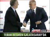 TERİM RESMEN GALATASARAY'DA