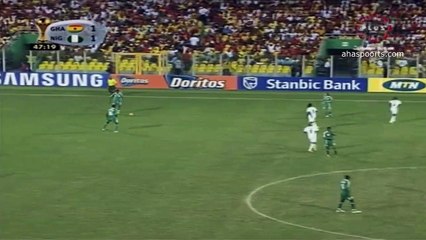 الشوط الثاني مباراة غانا و نيجيريا كاس افريقيا 2008
