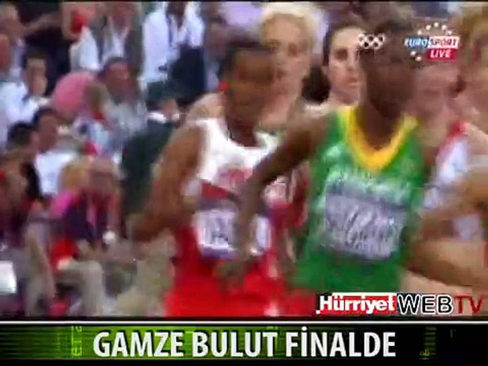 GAMZE FİNALE BÖYLE KOŞTU