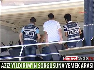 YILDIRIM'IN SORGUSUNA YEMEK MOLASI