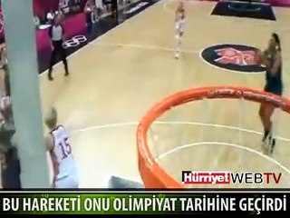 OLİMPİYAT TARİHİNE GEÇEN KADIN