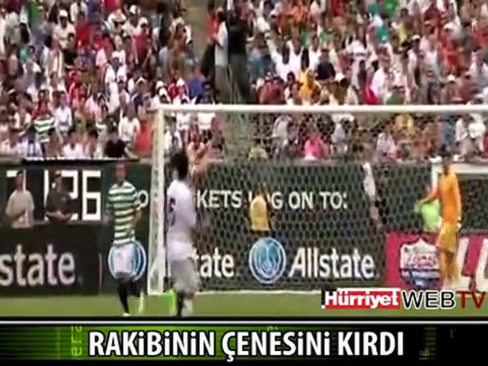 NURİ RAKİBİNİN ÇENESİNİ KIRDI
