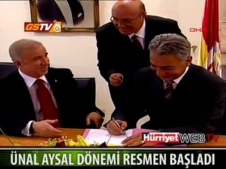 ÜNAL AYSAL DÖNEMİ RESMEN BAŞLADI