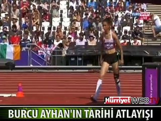 İŞTE BURCU'YA FİNAL GETİREN ATLAYIŞ