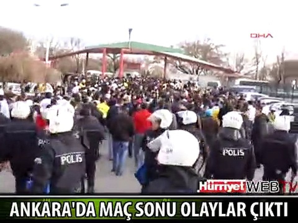 MAÇ SONUNDA OLAYLAR ÇIKTI