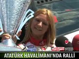 ATATÜRK HAVALİMANI'NDA RALLİ HEYECANI