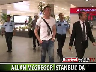 İSKOÇ KALECİ ALLAN MCGREGOR İSTANBUL' DA