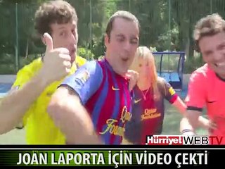 BARCELONALI SEVGİLİSİNE ŞARKI YAPTI