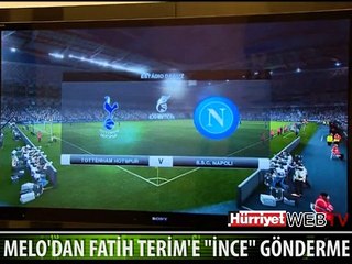 MELO'DAN, FATİH TERİM'E "İNCE" MESAJ