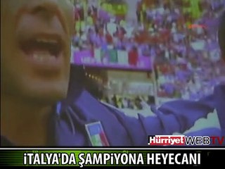 İSPANYA-İTALYA MAÇINI BÖYLE İZLEDİLER