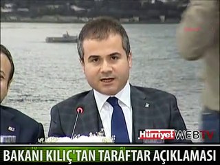 SPOR BAKANI KILIÇ: DEPLASMAN YASAĞI KARARI BULUNMAMAKTADIR