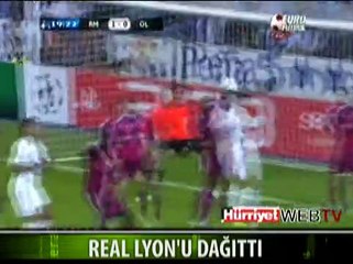 REAL LYON'U FENA DAĞITTI
