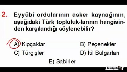 TARİH SORULARININ ÇÖZÜMLERİ