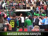 AKHİSAR BELEDİYESPOR ŞAMPİYONLUK KUPASINA KAVUŞTU