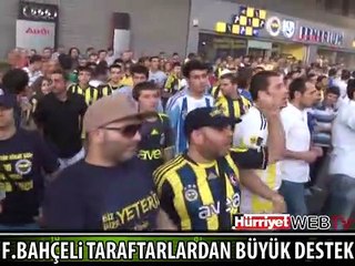 FB'Lİ TARAFTARLARDAN BÜYÜK DESTEK