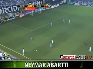 NEYMAR RAKİBİNİ PERİŞAN ETTİ
