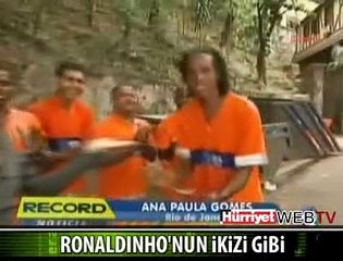 İŞTE RONALDINHO'NUN "İKİZİ"