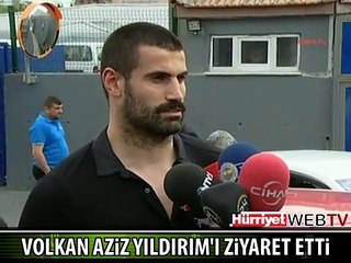 VOLKAN DEMİREL, AZİZ YILDIRIM'I ZİYARET ETTİ