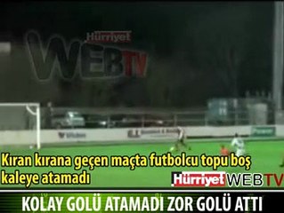 100'DE YÜZÜ ATAMADI İNANILMAZI ATTI