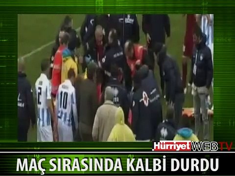 İTALYAN FUTBOLCUNUN MAÇ SIRASINDA KALBİ DURDU