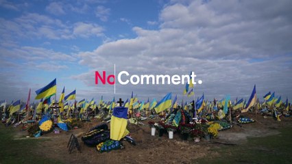 "Er glaubte an den Sieg": Trauer um gefallene Soldaten der Ukraine