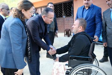 Bakan Bozdağ'dan hayatını kaybeden madencinin ailesine taziyede bulundu