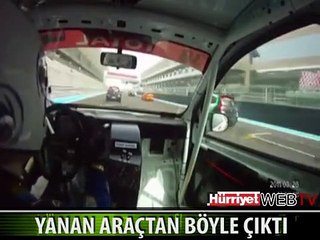 PİLOT CANINI ZOR KURTARDI