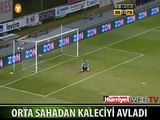 ORTA SAHADAN ÖYLE BİR GOL ATTI Kİ...